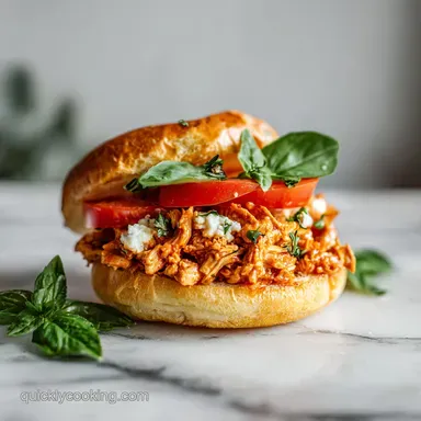Cajun Chicken Sloppy Joes in 30 Minutes Recipe Card