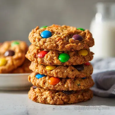 Chewy Monster Cookies: Ready in 25 Minutes, Crispy Baked