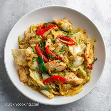 Chicken Cabbage Stir Fry in 20 Minutes