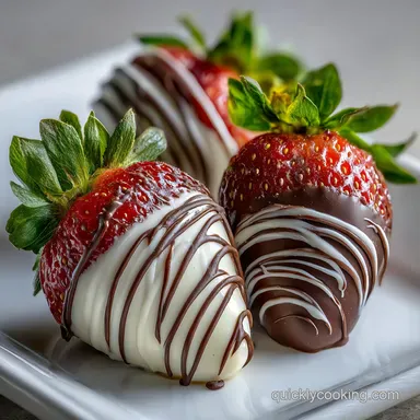 Delicious ChocolateCovered Strawberries Recipe in 45 Minutes Recipe Card