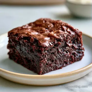 Chocolate Dr Pepper Brownies: Fudgy Recipe Card