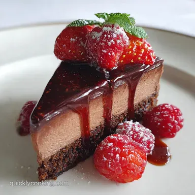 Chocolate Mousse Cake: Bake in 4 Hours 25 Minutes Recipe Card