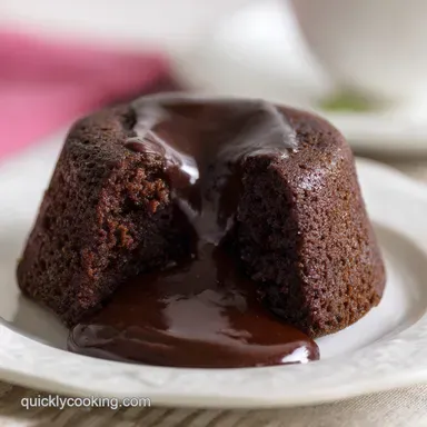 Chocolate Poke Cake with Pudding Recipe Card
