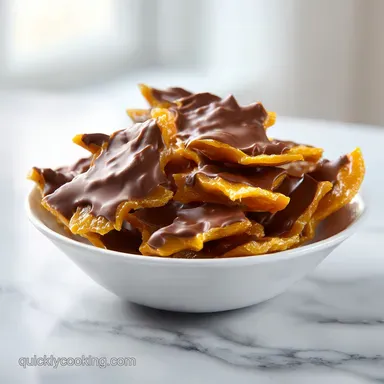 Christmas Toffee for 20 Servings Recipe Card