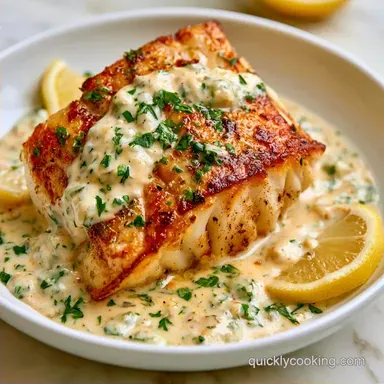 Cod With Horseradish for 4 Servings