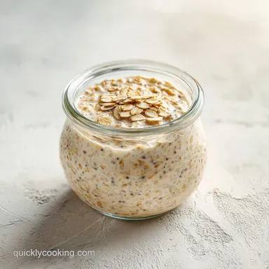 Cookie Dough Overnight Oats in 10 Minutes: Silky and Dense