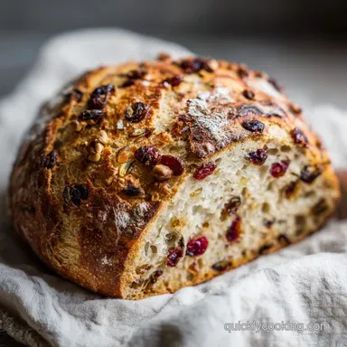 Cranberry Walnut Bread for 12 Servings