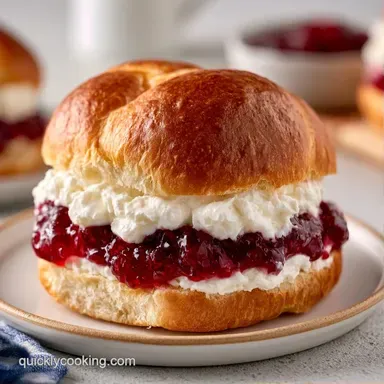 Cream Cheese Jelly Sandwich in 5 Minutes Recipe Card