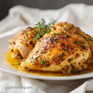 Creamy Crock Pot Angel Chicken with Italian Dressing