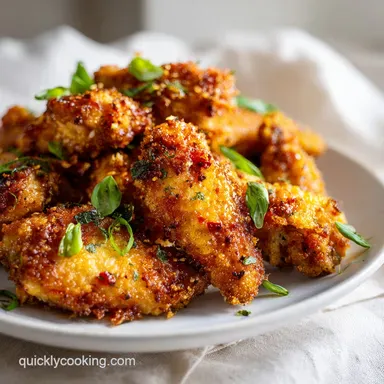 Crispy Lemon Pepper Chicken Wings Recipe for 4 Recipe Card