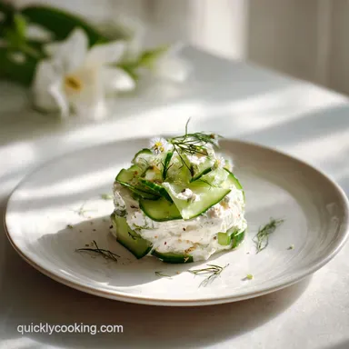 Cucumber Cream Cheese Spread: A Velvety Dip in 50 Minutes Recipe Card