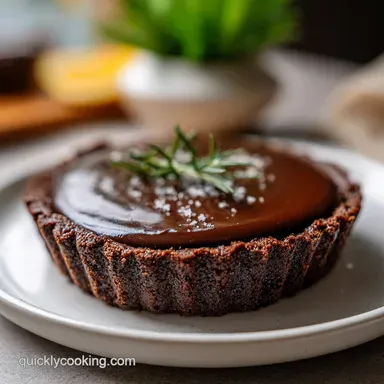 Dark Chocolate Ganache Tart: Silky French Dessert in 50 Minutes