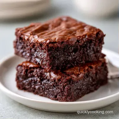 Dr Pepper Brownies for 16 Squares Recipe Card
