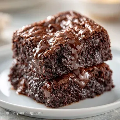 Dr Pepper Brownies with Box Mix Recipe Card
