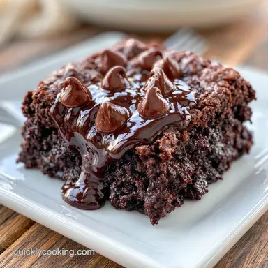 Dr Pepper Brownies Recipe for 12 Recipe Card