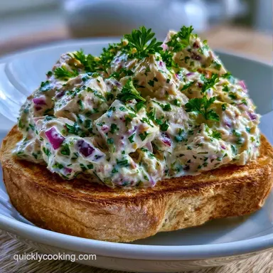 Easy Chicken Salad Sandwich in 15 Minutes Recipe Card