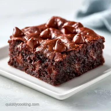 Dr Pepper Box Mix Brownies for 12 Recipe Card