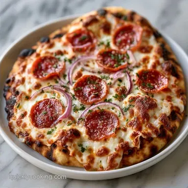 Easy Naan Bread Pizza in 15 Minutes