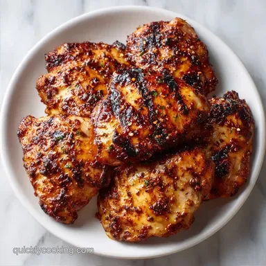 Fast Air Fryer Chicken Thighs: Crispy