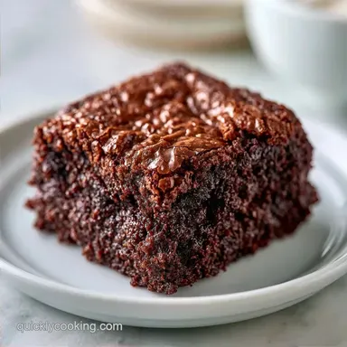 Fast Dr Pepper Brownie Recipe in 45 Min