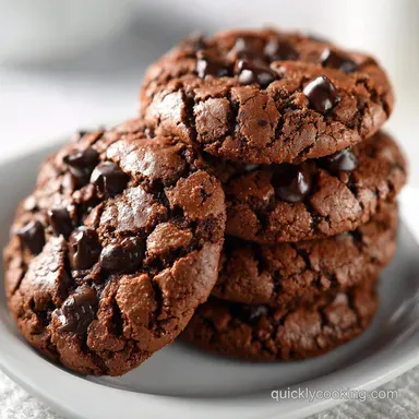 Flourless Chocolate Chip Cookies in 20 Minutes