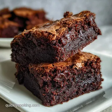 Fudgy Brownies from Scratch in 30 Minutes