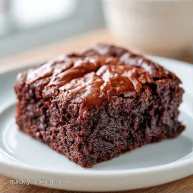 Dr Pepper Brownies in 45 Minutes Recipe Card