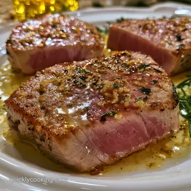 Amazing Garlic Butter Ahi Tuna: 26 Min