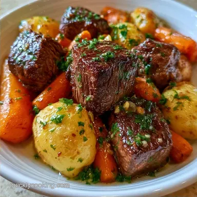 Beef Foil Packets with Garlic Butter