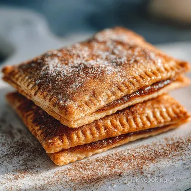 Cinnamon Pop Tart Recipe: Giant Brown Sugar Baked Recipe Card