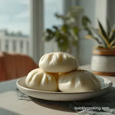 Gluten Free Bao Buns with Xanthan Gum Recipe Card