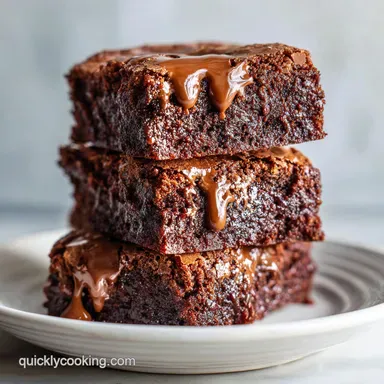 Best Gooey Brownies - Oven-Only Method Recipe Card