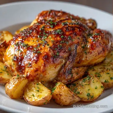 Greek Sheet Pan Chicken in 45 Minutes Recipe Card