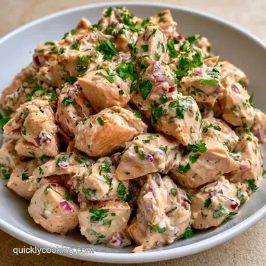 Greek Yogurt Chicken Salad in 10 Minutes Recipe Card