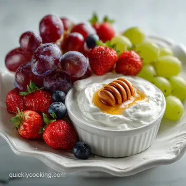 Fast Greek Yogurt Fruit Dip with Honey for Parties - Party-Ready Recipe Recipe Card