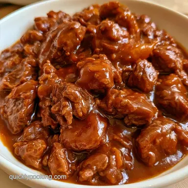 Ground Beef and Gravy in 30 Minutes