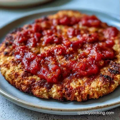 High Protein Flatbread Pizza in 45 Min Recipe Card
