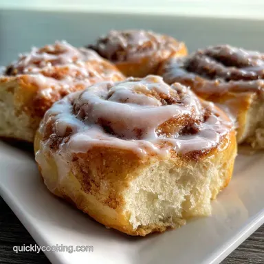 Homemade Cinnamon Rolls Ready in 2 Hours
