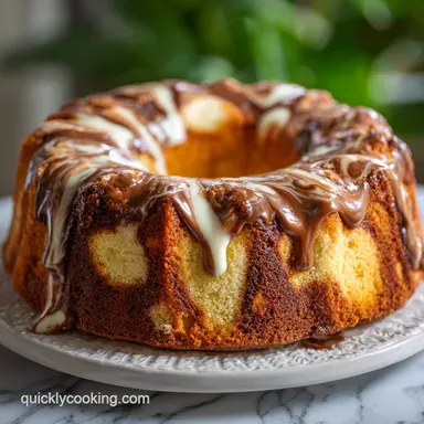 Homemade Marble Cake Recipe: Oven-Only Method