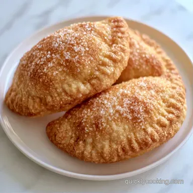 Peach Hand Pies for 12 Servings Recipe Card
