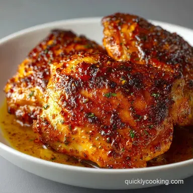 Juicy Air Fryer Chicken Thighs: Crispy Recipe Card