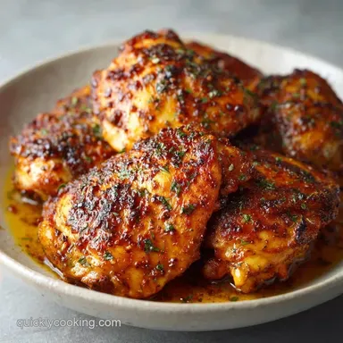 Juicy Air Fryer Chicken Thighs: Crispy