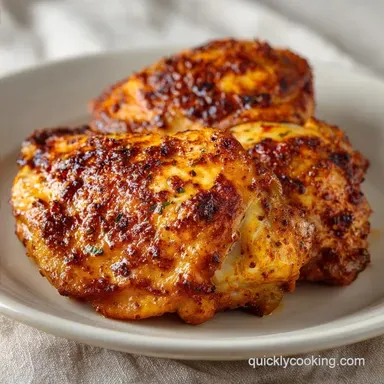 Juicy Oven Baked Thighs in 40 Minutes