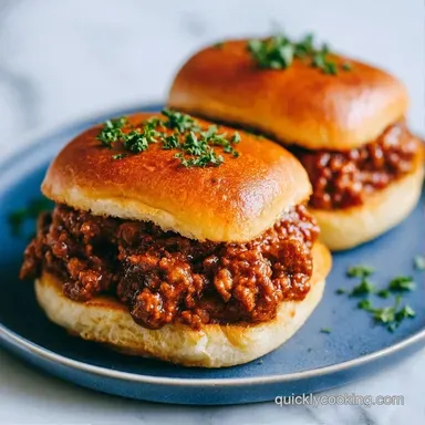 Sloppy Joes: Make-Ahead Recipe Card