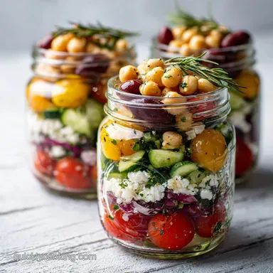 Healthy Mason Jar Salads for Work: Meal Prep Perfection