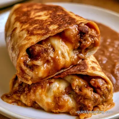 Microwave Bean Burrito in 10 Minutes Recipe Card
