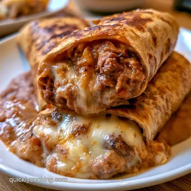 Microwave Bean Burrito in 10 Minutes