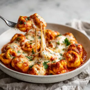 Million Dollar Tortellini Bake: Creamy Recipe Card