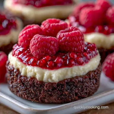 Mini Raspberry Cheesecakes in 45 Min