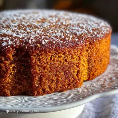 Moist Spice Cake: One-Bowl Method Recipe Card